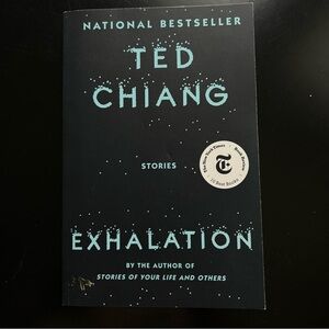Exhalation Book by Ted Chiang National Bestseller Paperback